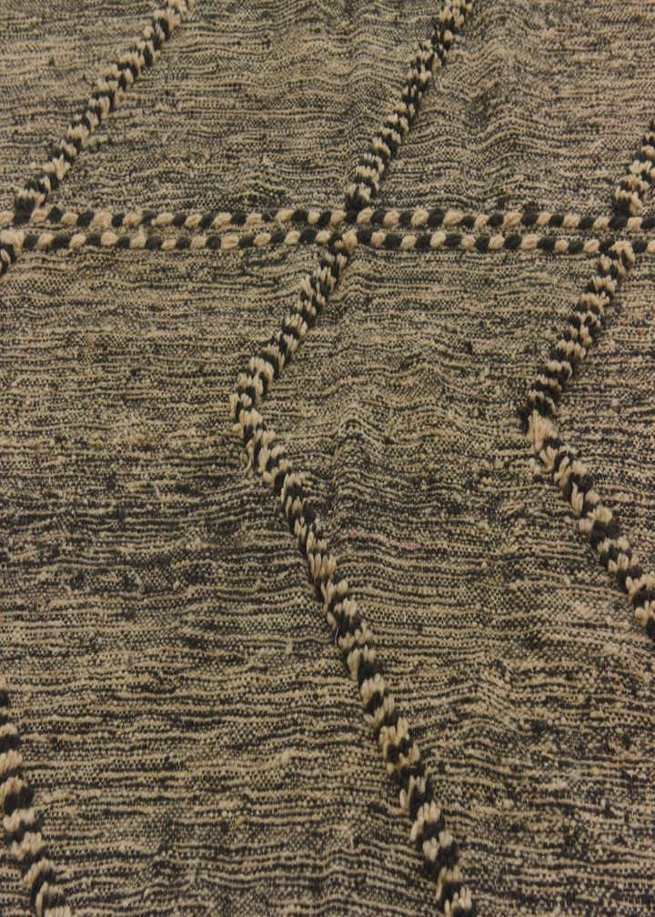 4' 11 x 8' 4 Hand Knotted Moroccan Wool Rug