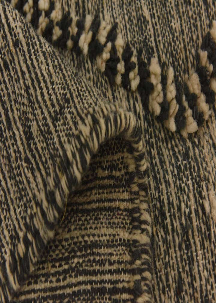 4' 11 x 8' 4 Hand Knotted Moroccan Wool Rug