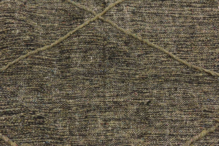 Detail image of 6' 8 x 11' 5 Hand Knotted Moroccan Wool Rug