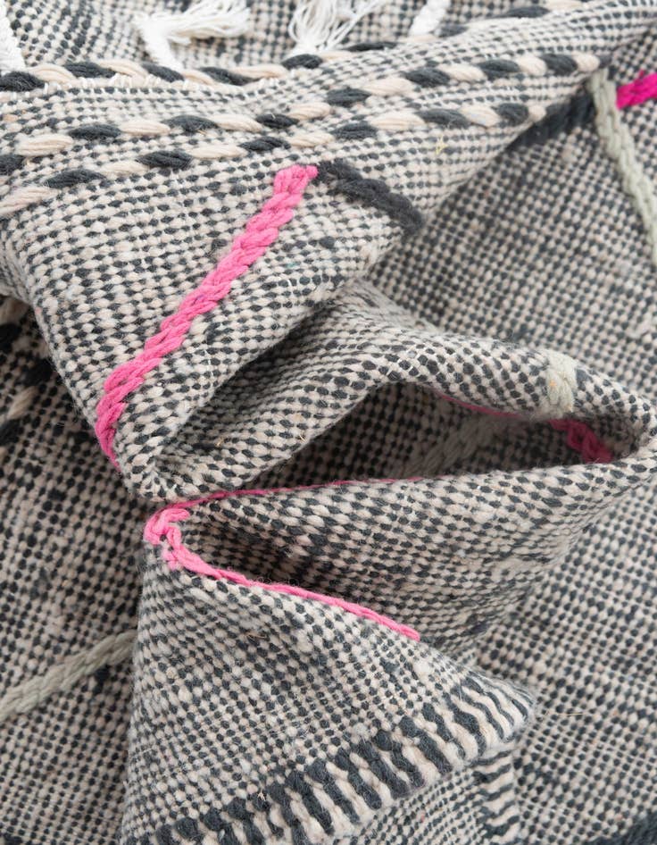 Detail image of 5' x 8' 3  Hand Knotted Moroccan Wool Rug