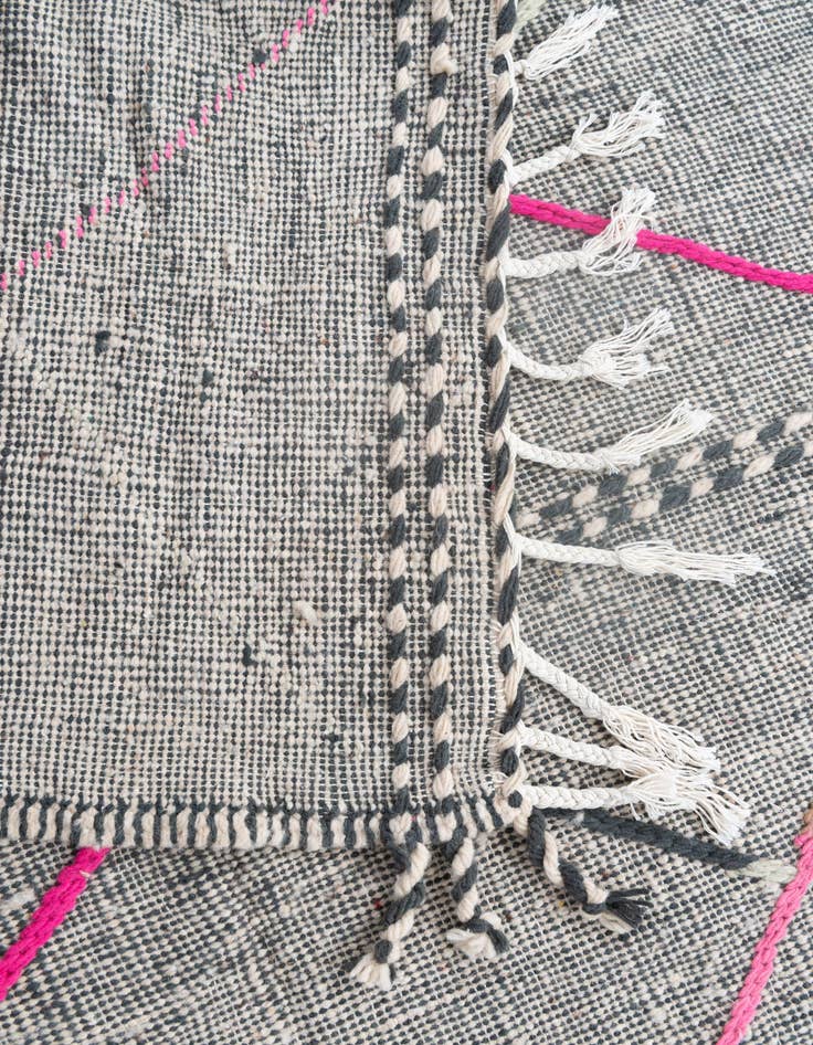 Detail image of 5' x 8' 3  Hand Knotted Moroccan Wool Rug