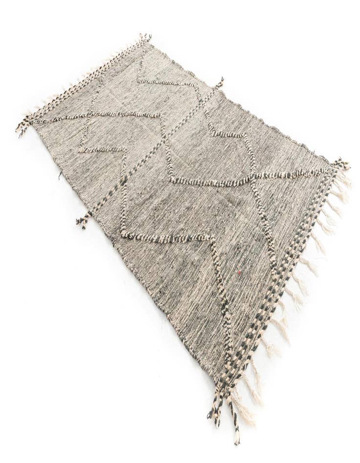 Detail image of 5' x 8' 7  Hand Knotted Moroccan Wool Rug