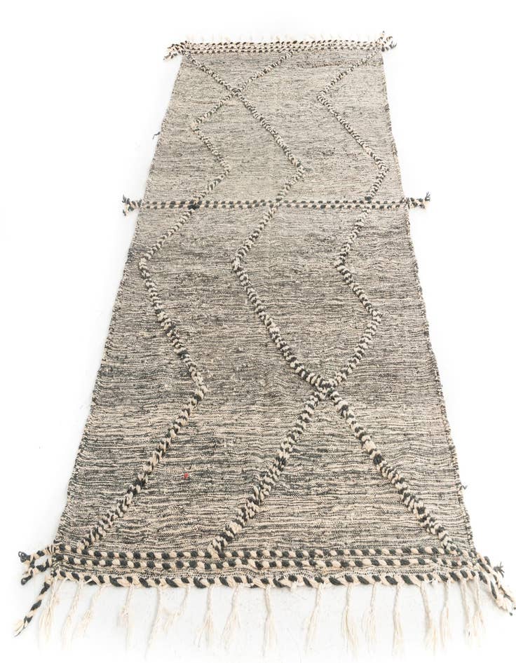 Detail image of 5' x 8' 7  Hand Knotted Moroccan Wool Rug