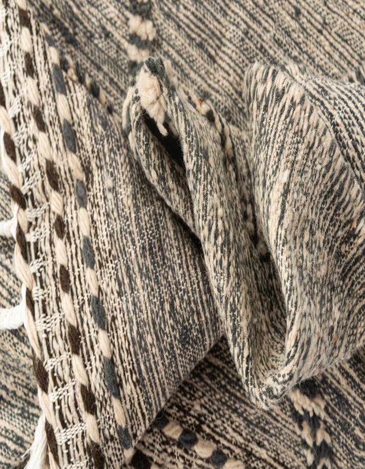 Detail image of 5' x 8' 7  Hand Knotted Moroccan Wool Rug