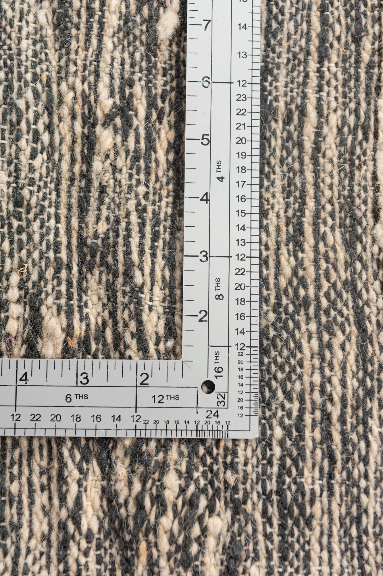 5' x 8' 7 Hand Knotted Moroccan Wool Rug