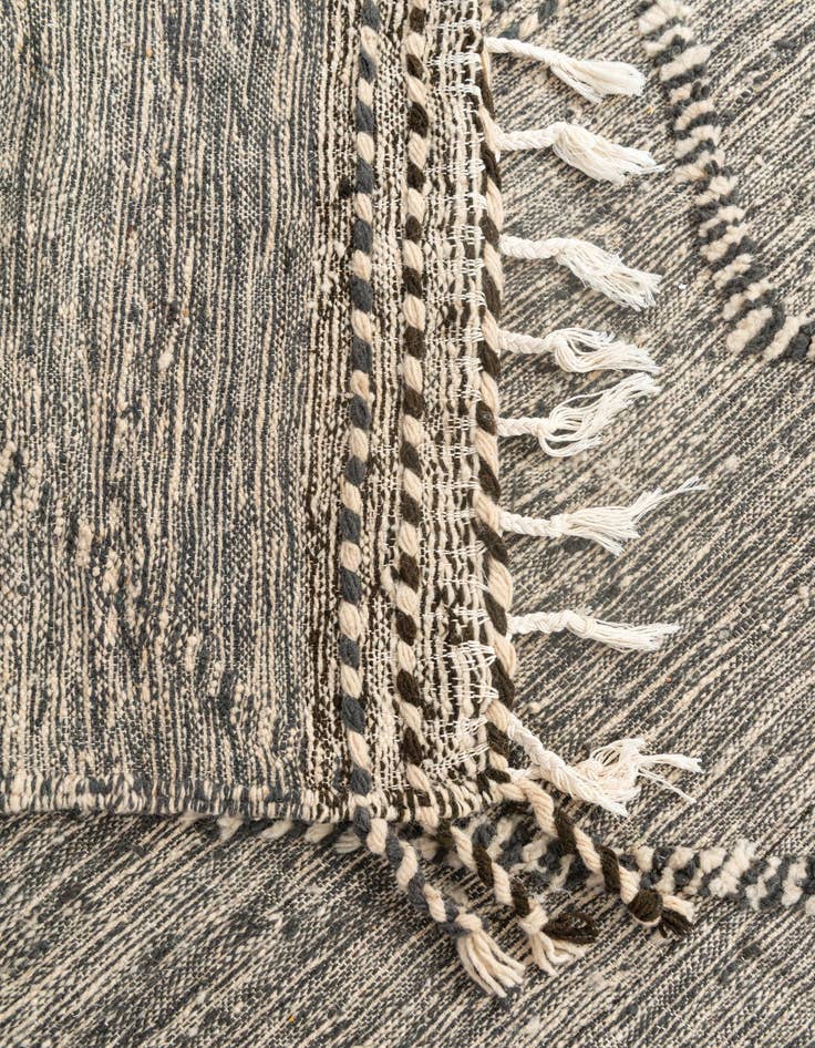 Detail image of 5' x 8' 7  Hand Knotted Moroccan Wool Rug