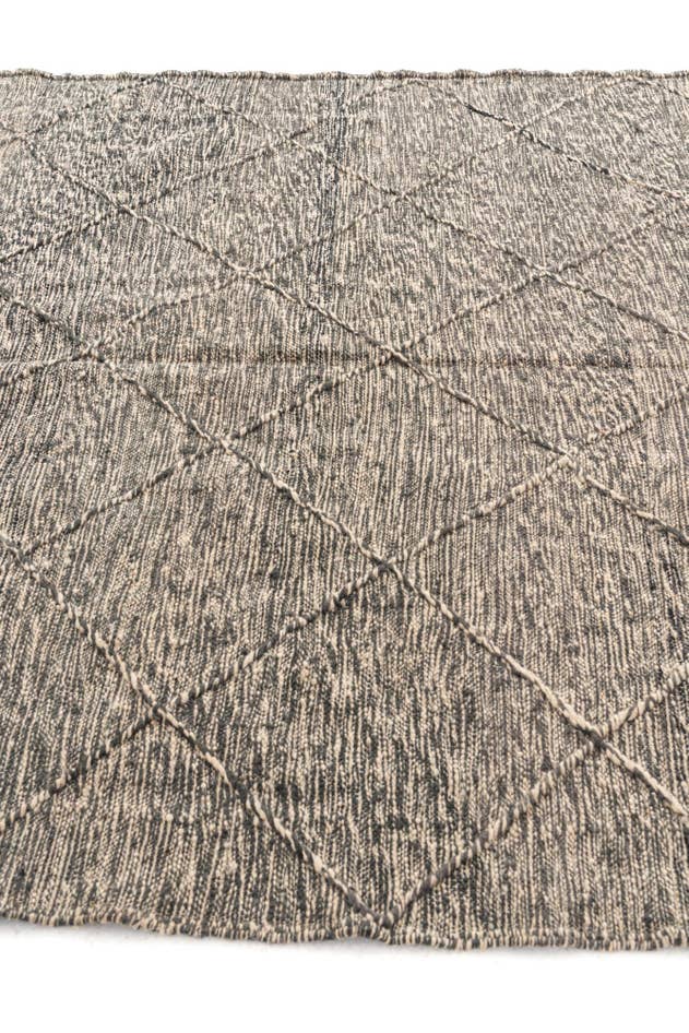 Detail image of 6' 7 x 9' 8 Hand Knotted Moroccan Wool Rug