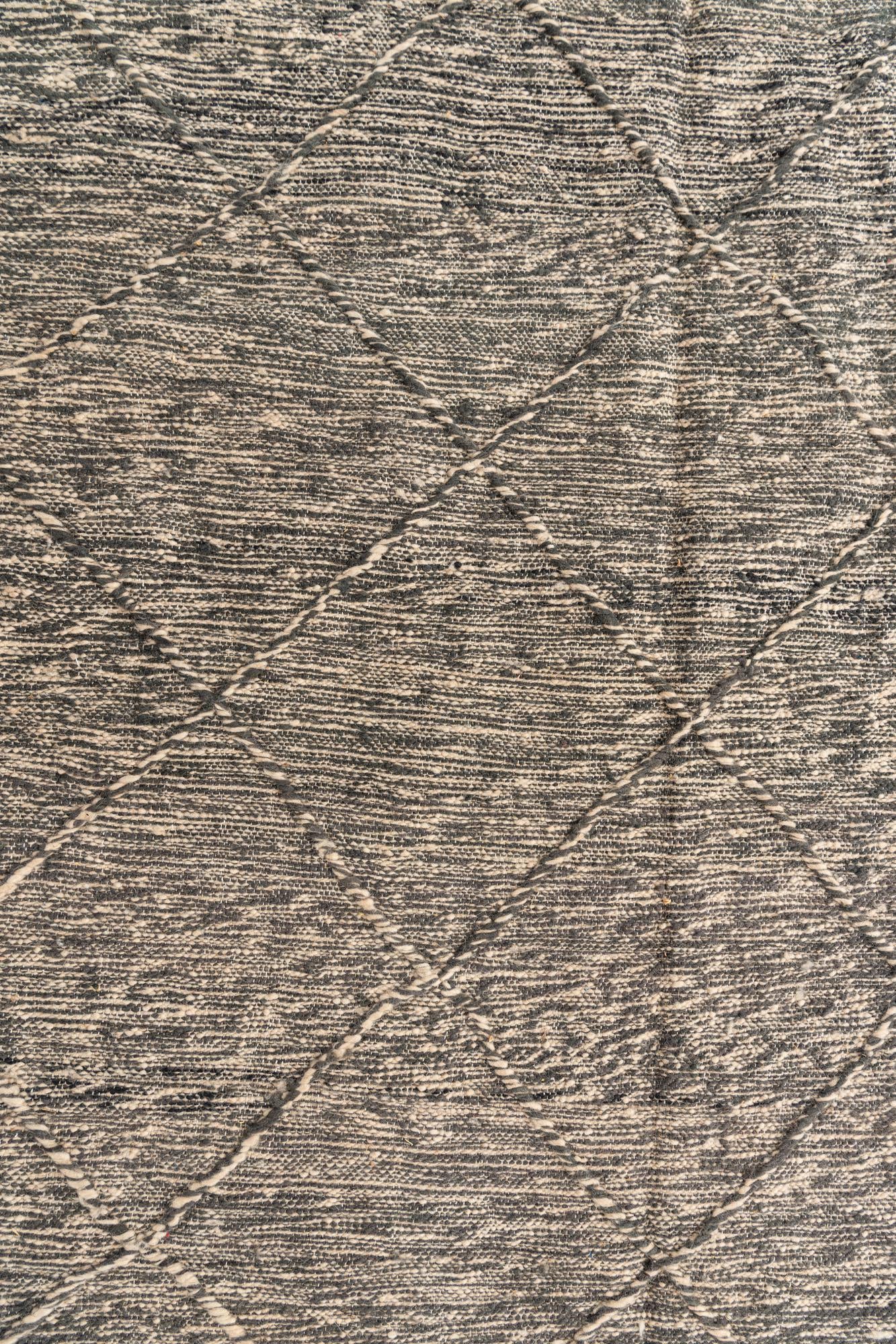 6' 7 x 9' 8 Hand Knotted Moroccan Wool Rug