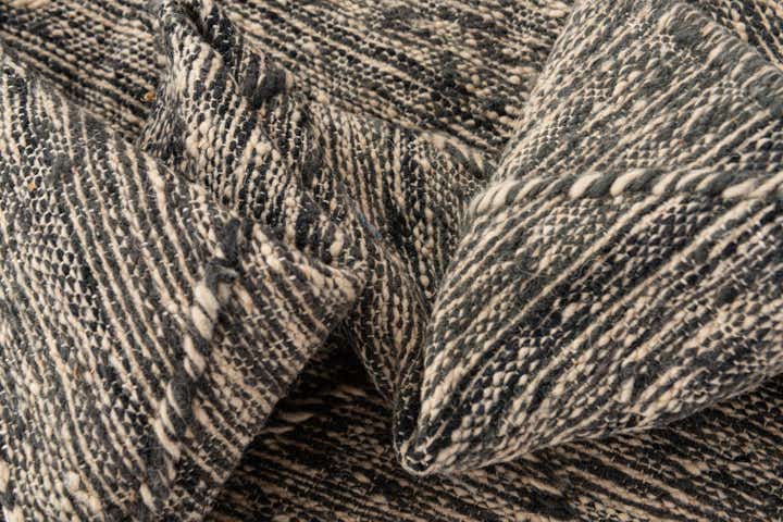 6' 7 x 9' 8 Hand Knotted Moroccan Wool Rug