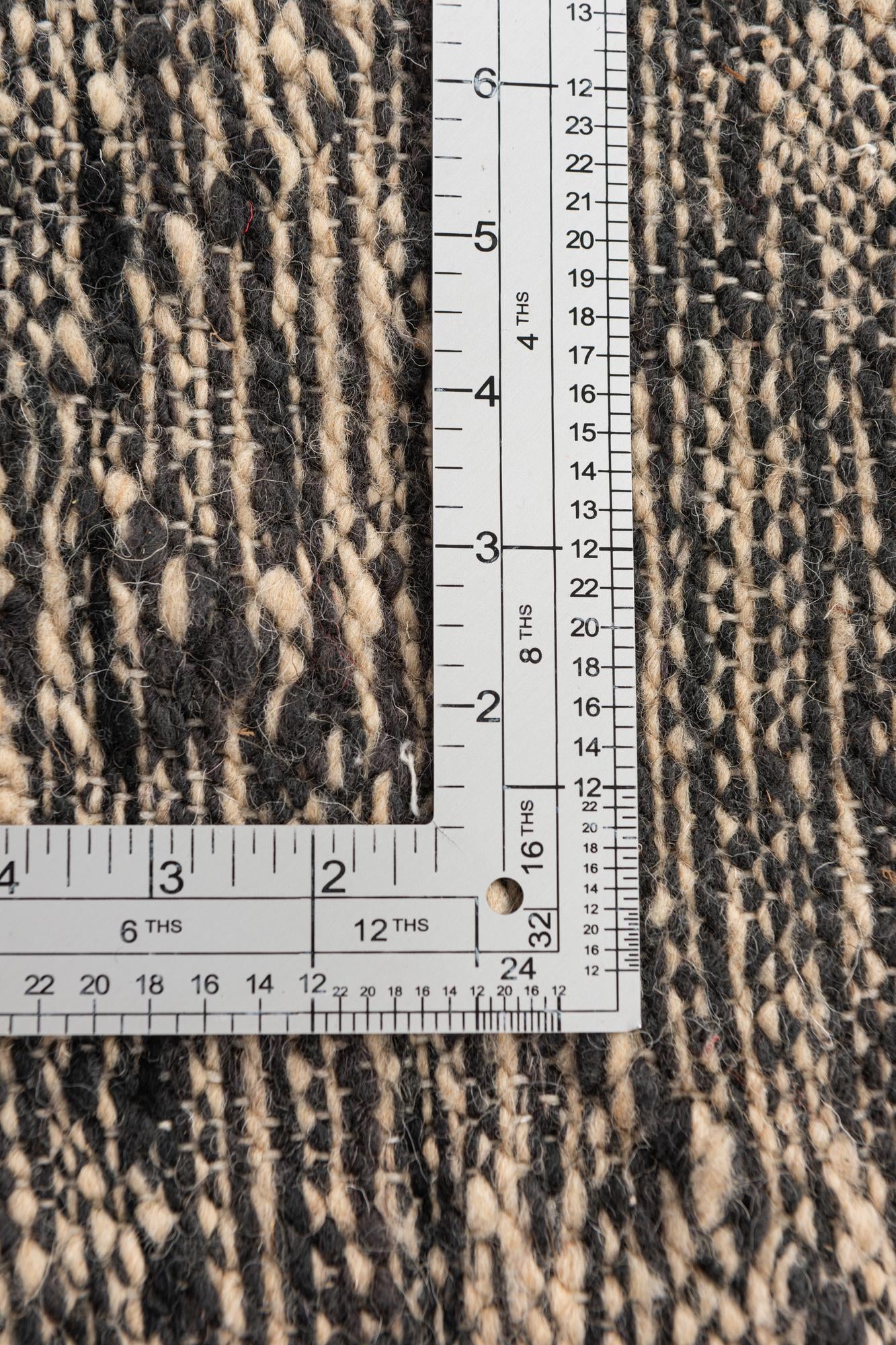 6' 7 x 9' 8 Hand Knotted Moroccan Wool Rug