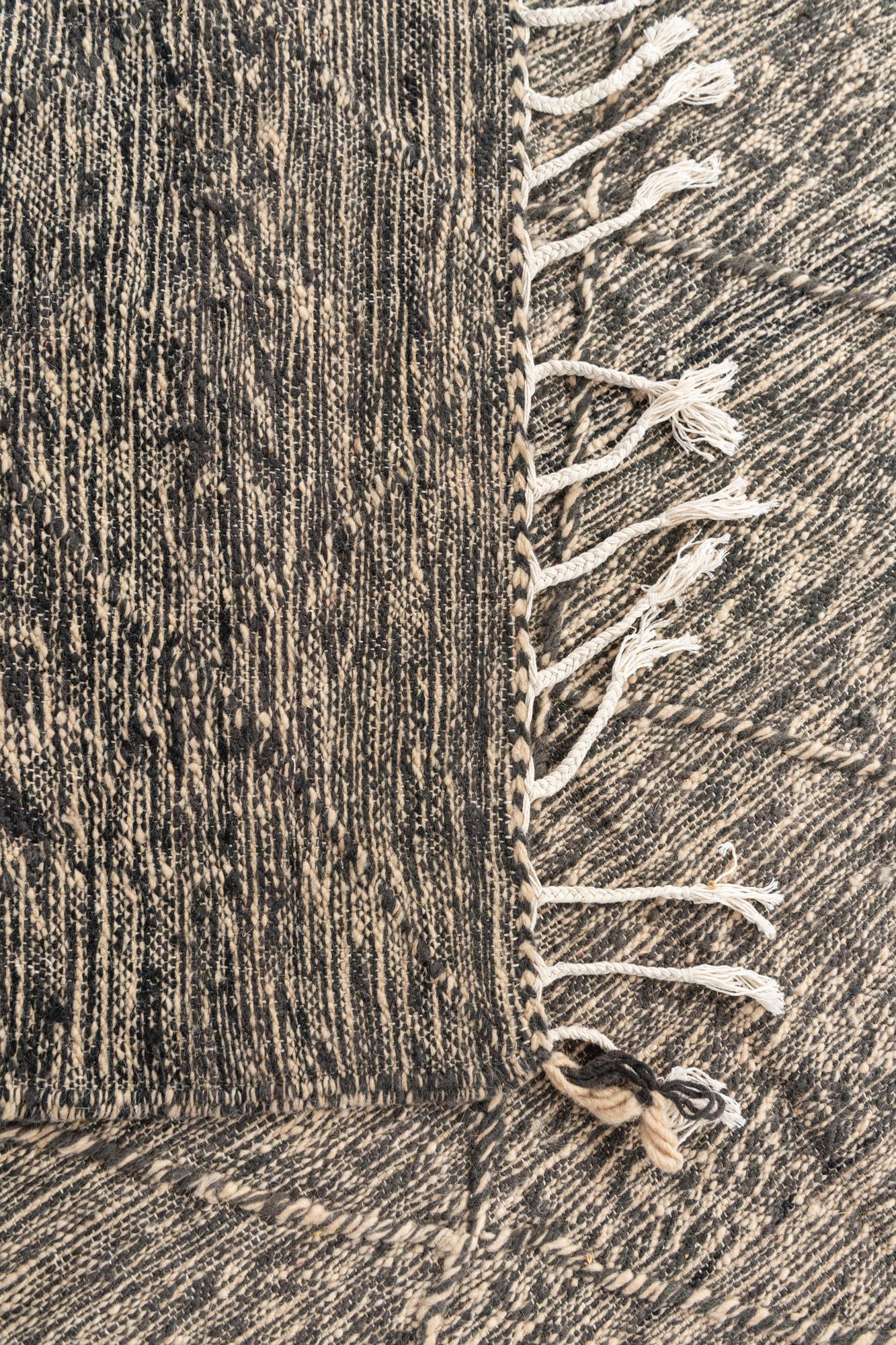 6' 7 x 9' 8 Hand Knotted Moroccan Wool Rug
