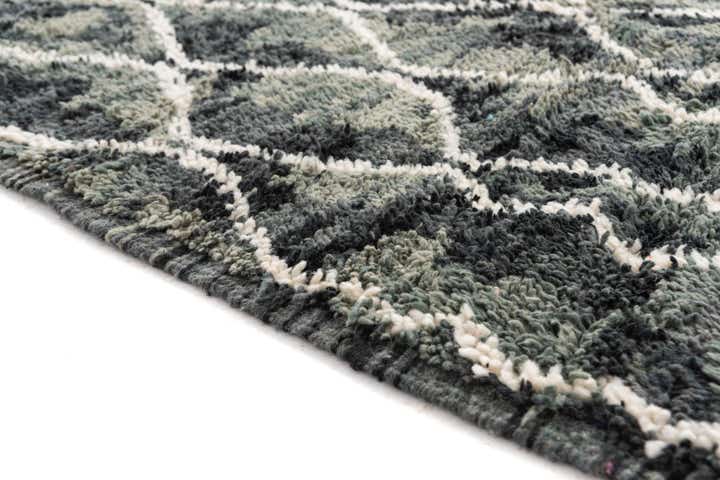5' x 8' Hand Knotted Moroccan Wool Rug