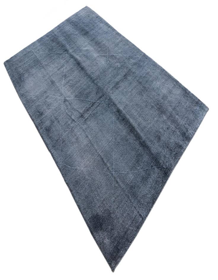 Detail image of 5' 5 x 8'  Hand Knotted Moroccan Wool Rug