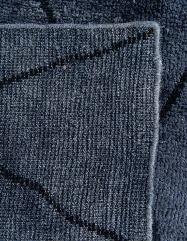 Detail image of 5' 6 x 8' 2  Hand Knotted Moroccan Wool Rug