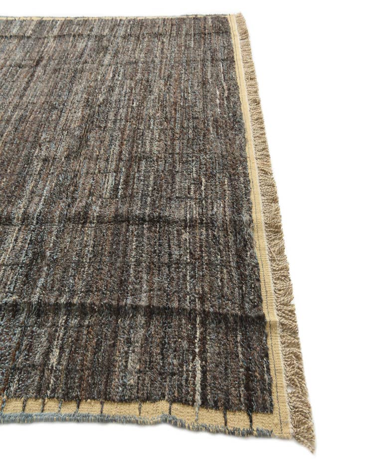 Detail image of 8' 1 x 10' 8  Hand Knotted Moroccan Wool Rug