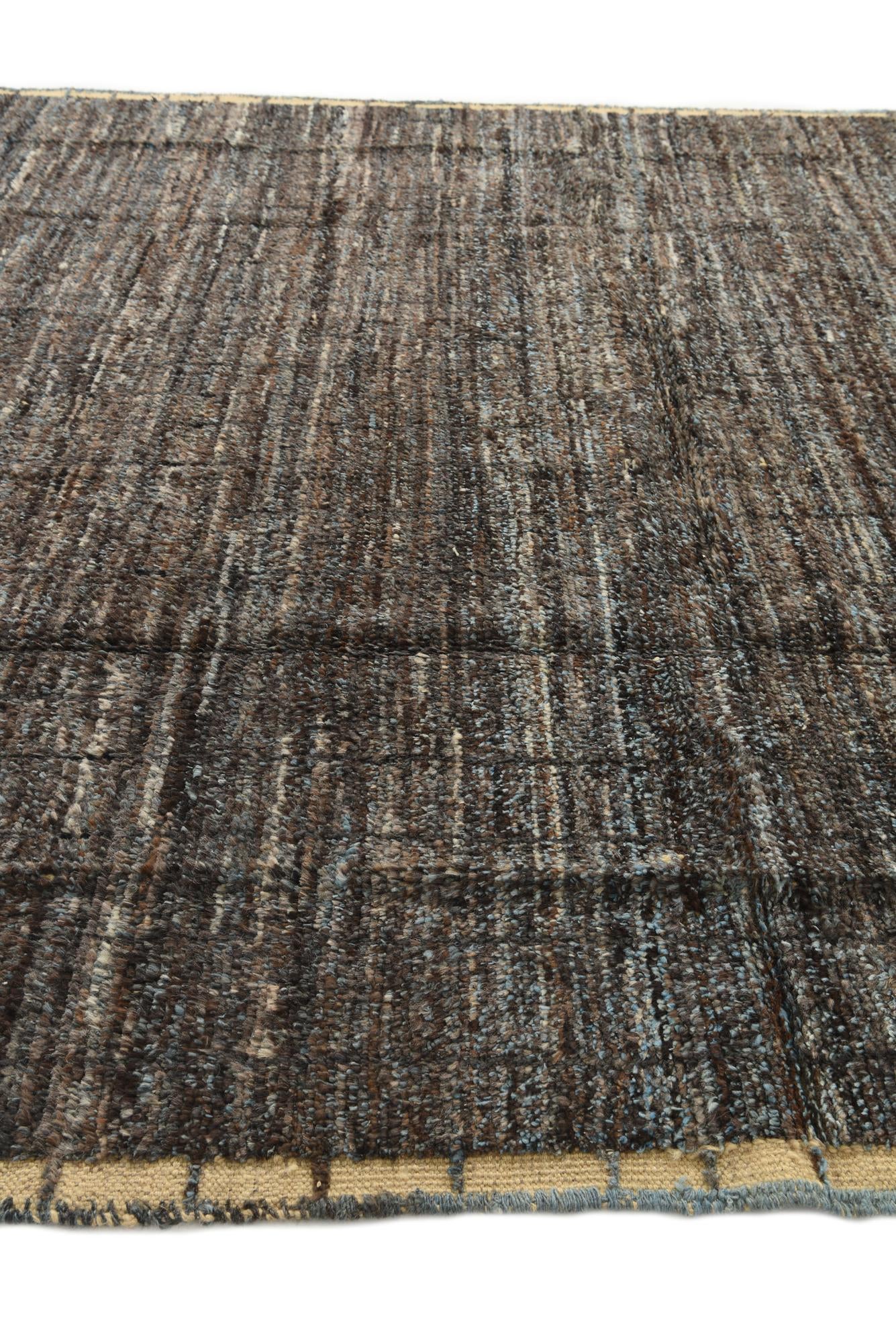 8' 1 x 10' 8 Hand Knotted Moroccan Wool Rug