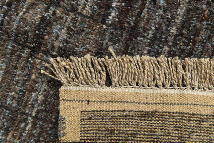 8' 1 x 10' 8 Hand Knotted Moroccan Wool Rug