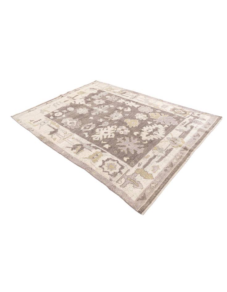 Detail image of 5' 5 x 7' 3  Hand Knotted Moroccan Wool Rug