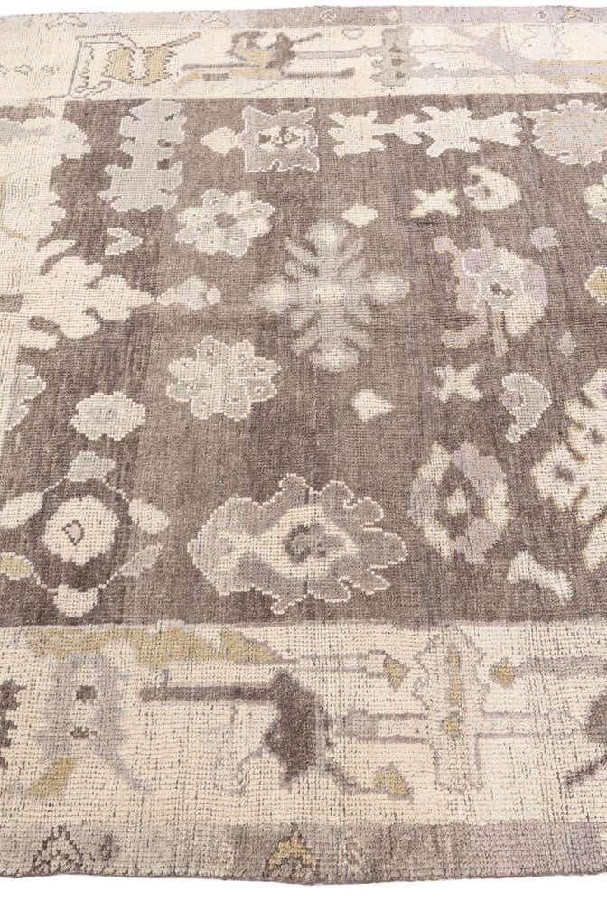 5' 5 x 7' 3 Hand Knotted Moroccan Wool Rug