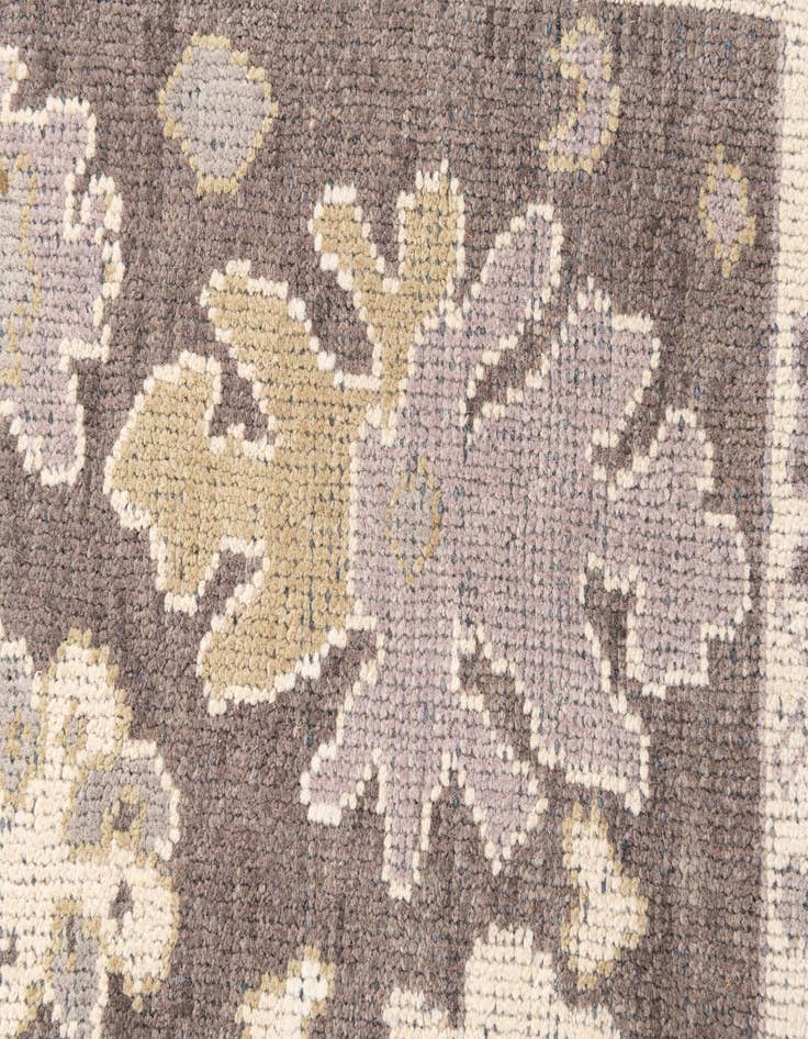 Detail image of 5' 5 x 7' 3  Hand Knotted Moroccan Wool Rug