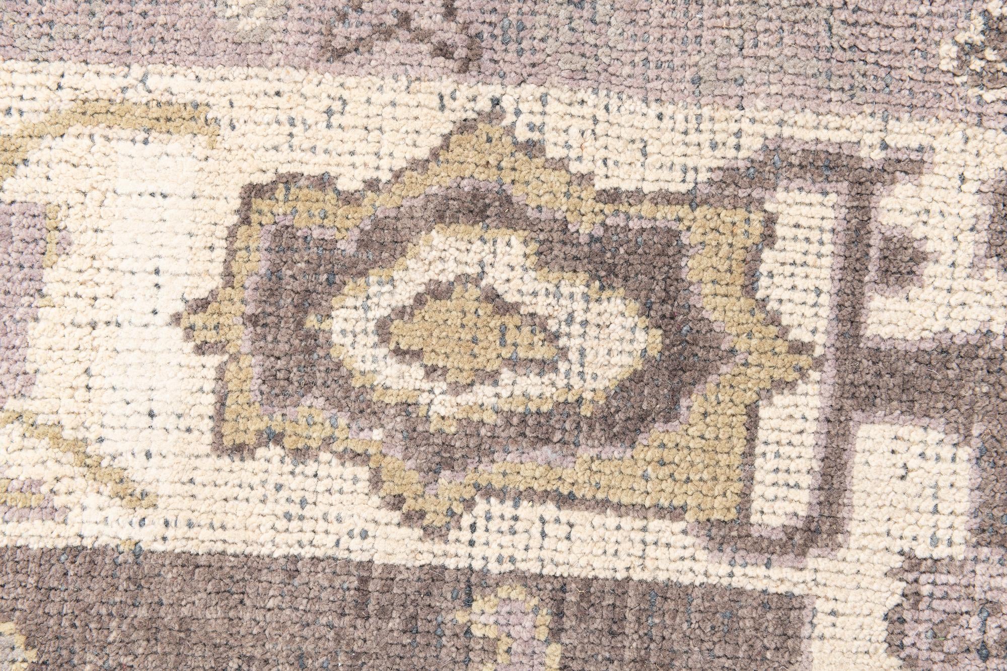 5' 5 x 7' 3 Hand Knotted Moroccan Wool Rug