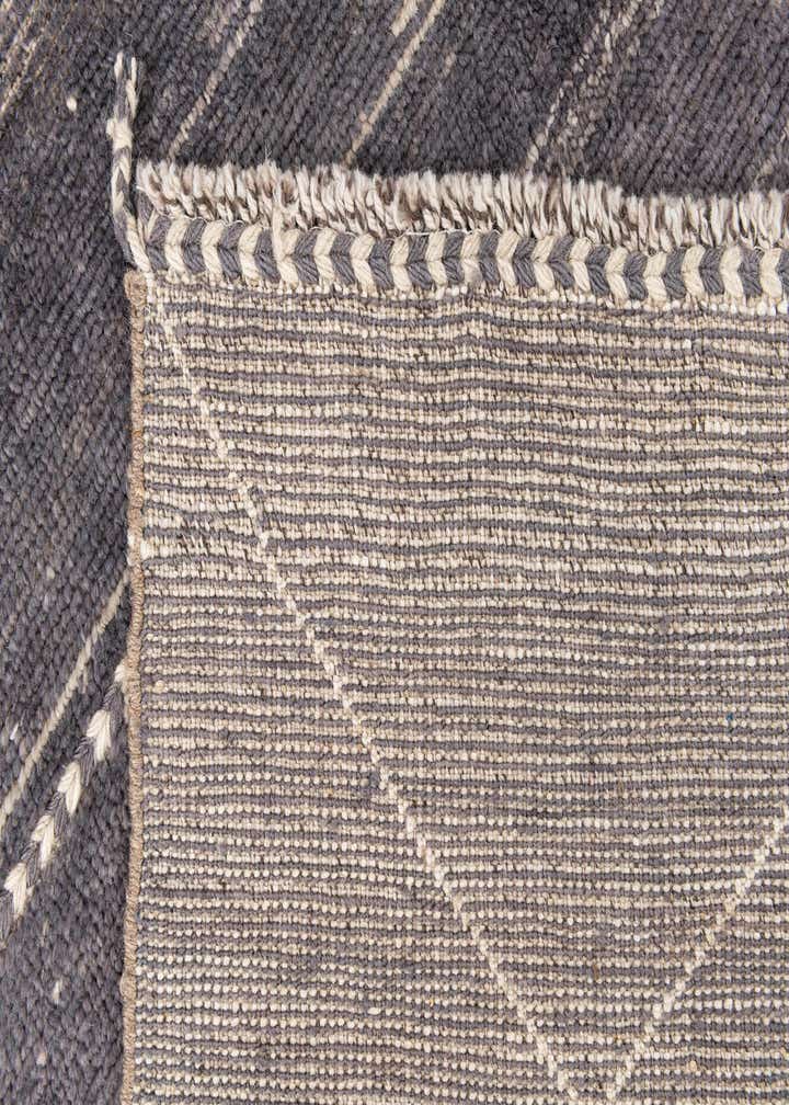 4' 3 x 6' 1 Hand Knotted Moroccan Wool Rug