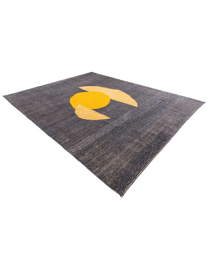 9' 4 x 11' 7 Hand Knotted Moroccan Wool Rug
