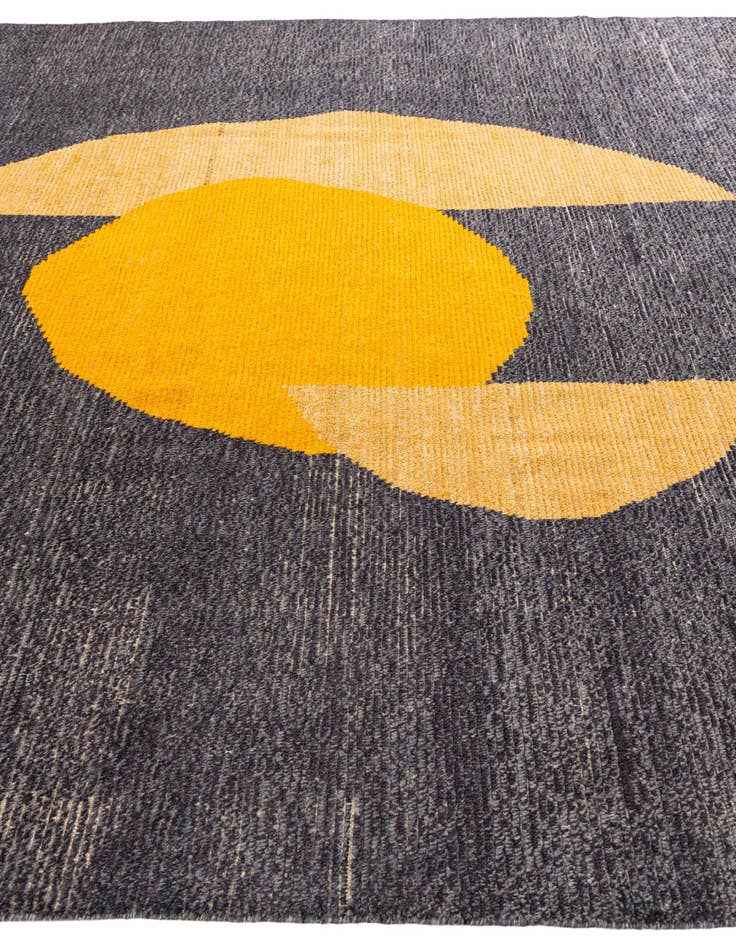 Detail image of 9' 4 x 11' 7  Hand Knotted Moroccan Wool Rug