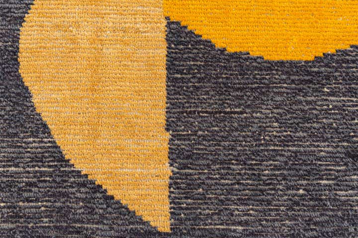9' 4 x 11' 7 Hand Knotted Moroccan Wool Rug
