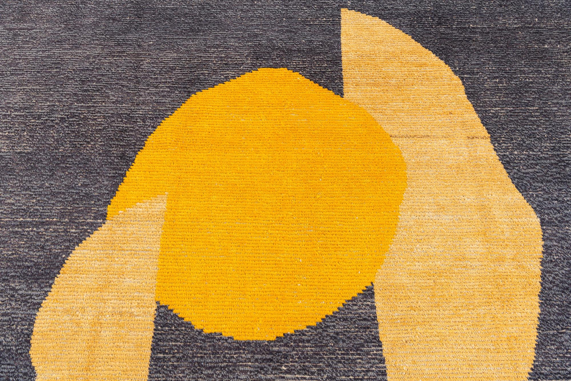 9' 4 x 11' 7 Hand Knotted Moroccan Wool Rug