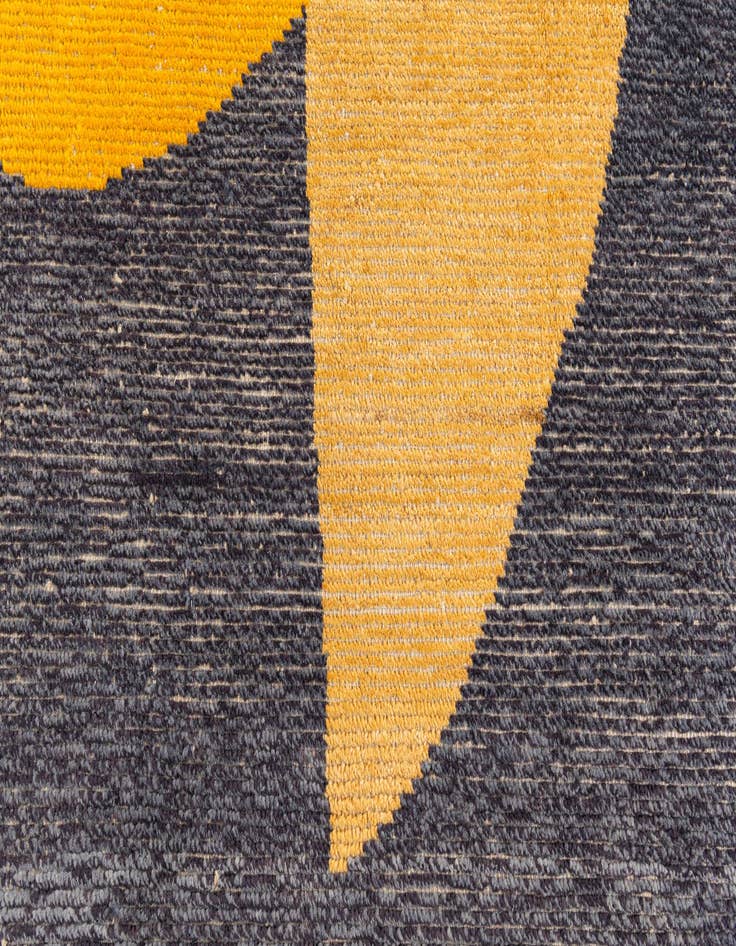 Detail image of 9' 4 x 11' 7  Hand Knotted Moroccan Wool Rug