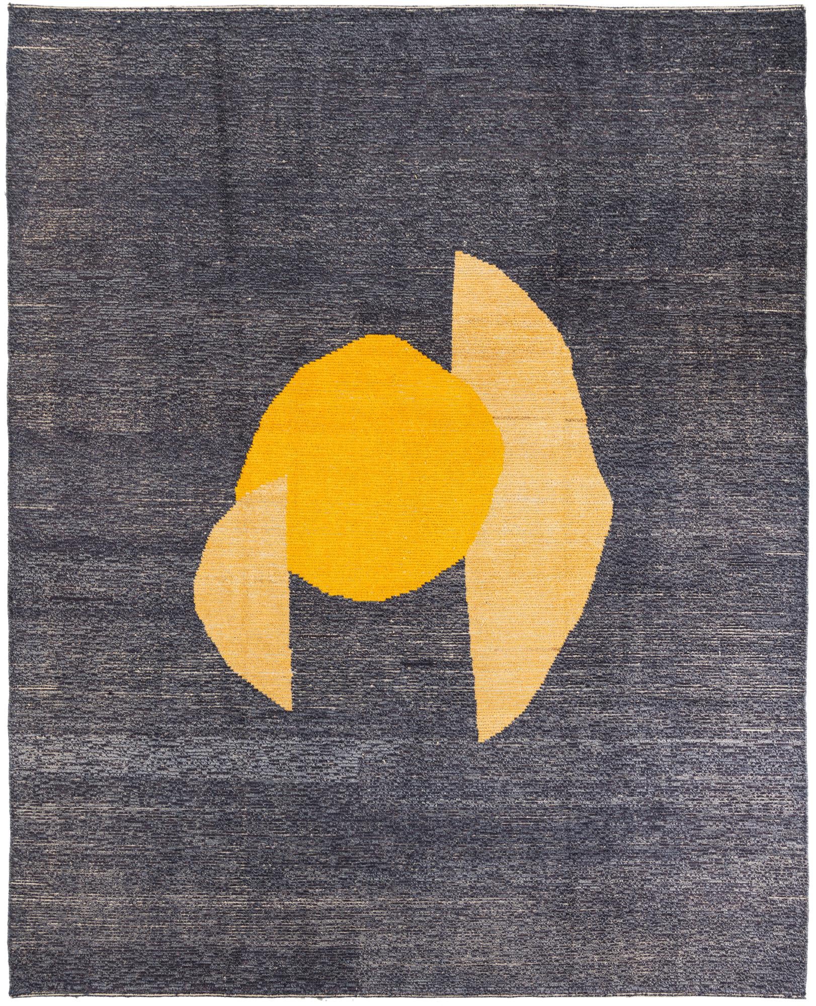 9' 4 x 11' 7 Hand Knotted Moroccan Wool Rug