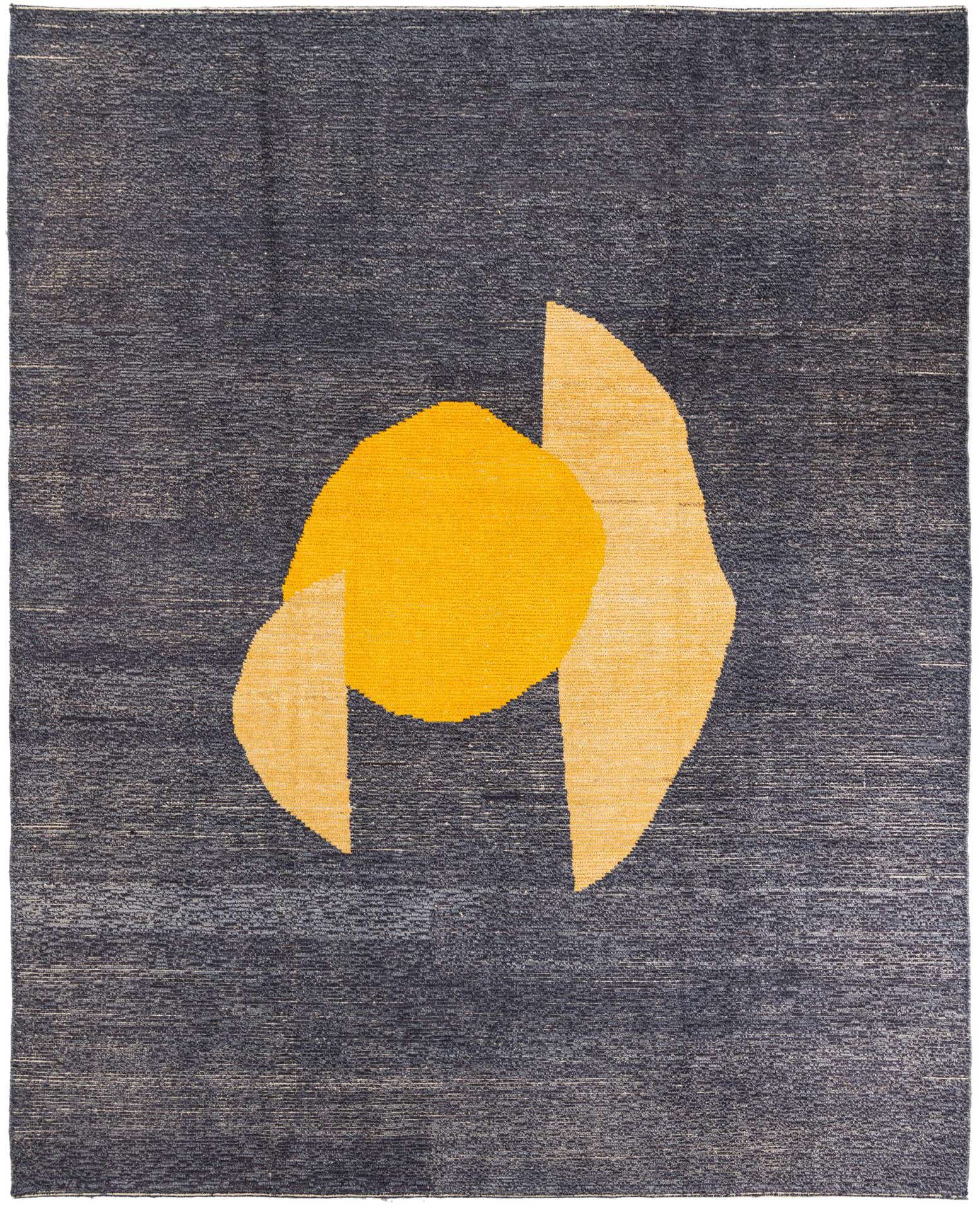 9' 4 x 11' 7 Hand Knotted Moroccan Wool Rug