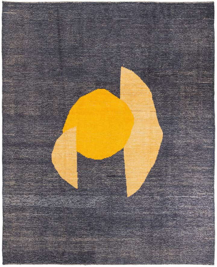 9' 4 x 11' 7 Hand Knotted Moroccan Wool Rug