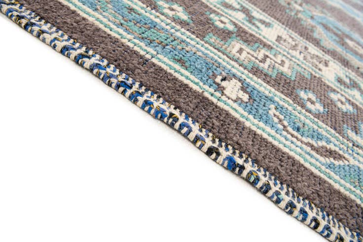 Detail image of 9' x 12' 4 Hand Knotted Moroccan Wool Rug