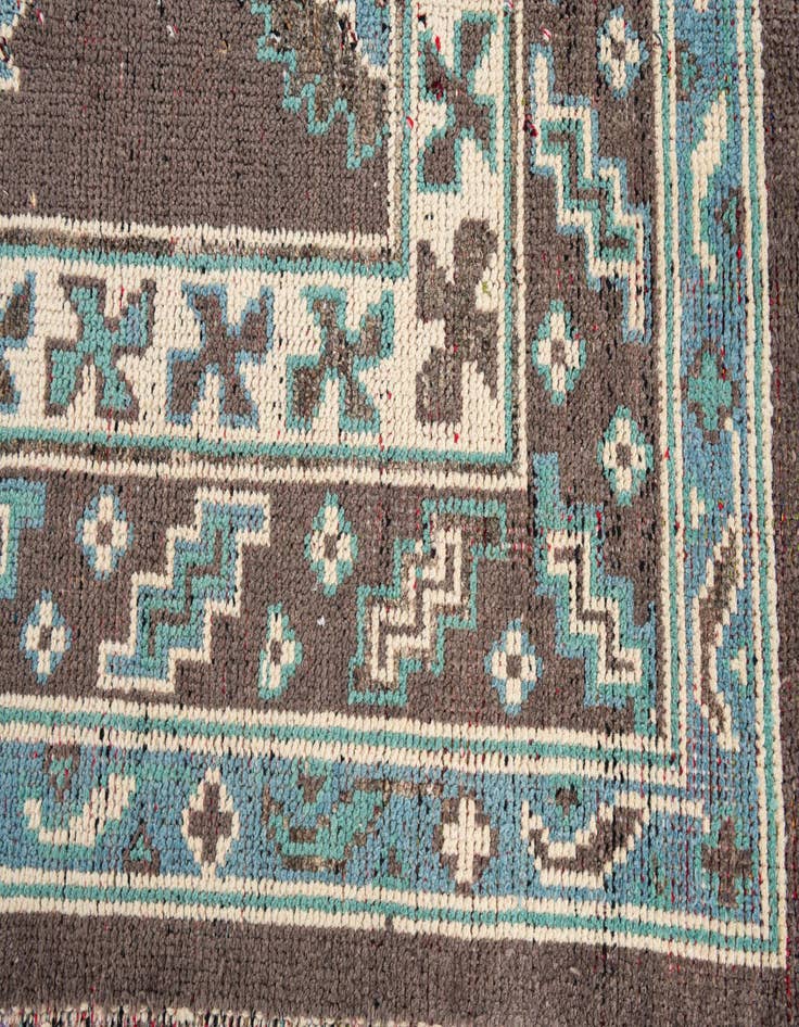 Detail image of 9' x 12' 4  Hand Knotted Moroccan Wool Rug