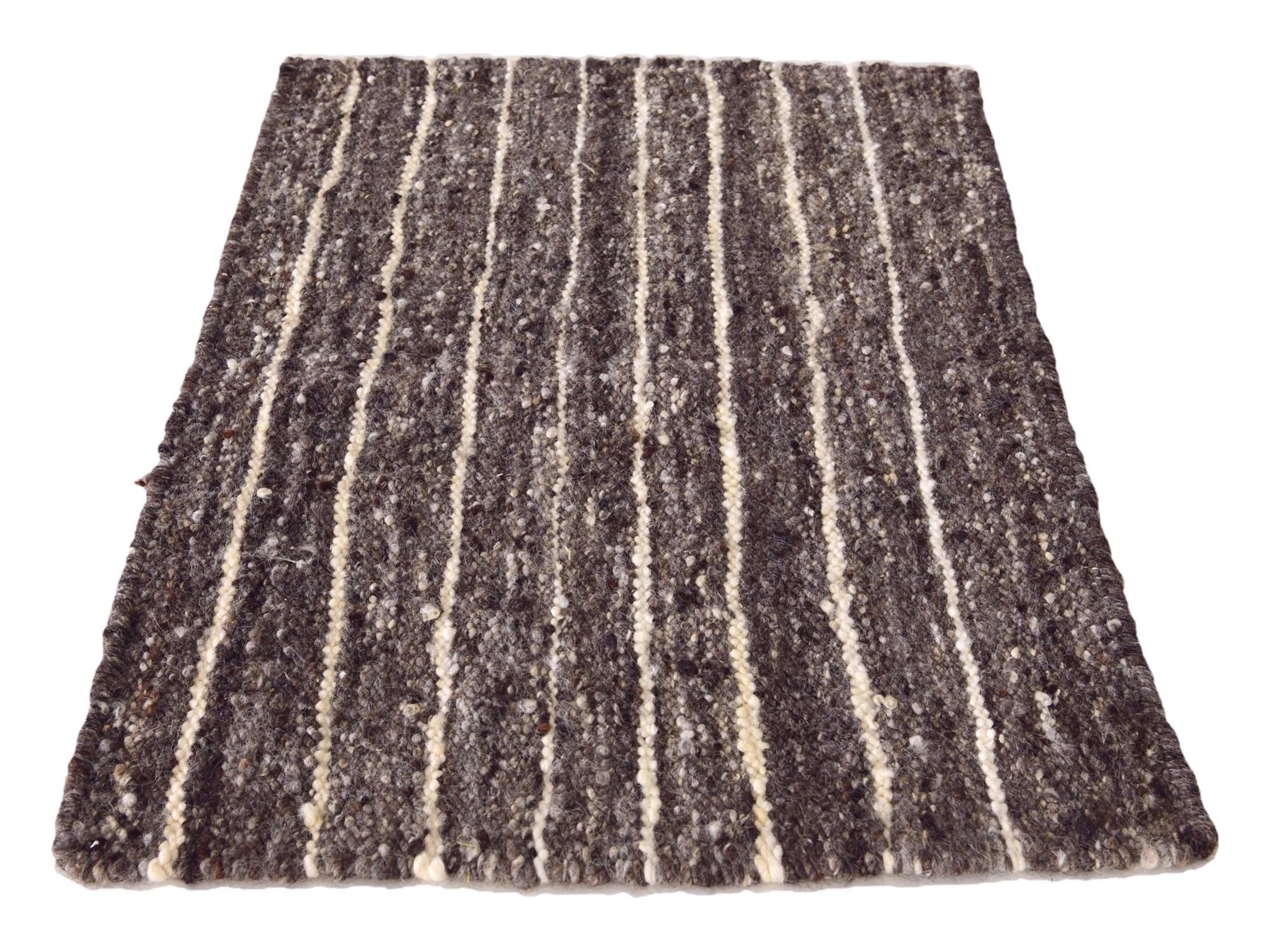 2' x 3' 1 Hand Knotted Moroccan Wool Rug