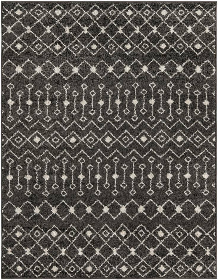 Detail image of 5' 3 x 8' Moroccan Trellis Rug