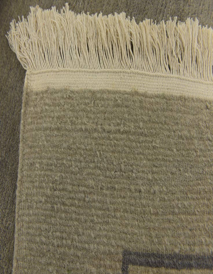 Detail image of 4' x 5' 10 Hand Knotted Nepal Wool Rug