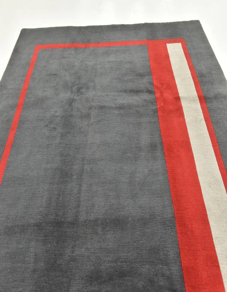 Detail image of 8' 2 x 9' 8 Hand Knotted Nepal Wool Rug