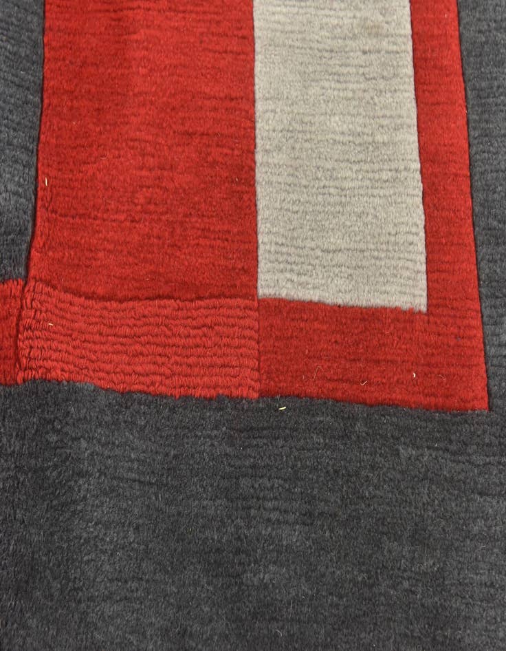 Detail image of 8' 2 x 9' 8 Hand Knotted Nepal Wool Rug