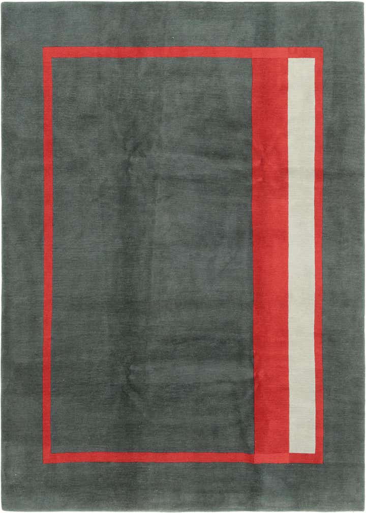 8' 2 x 9' 8 Hand Knotted Nepal Wool Rug