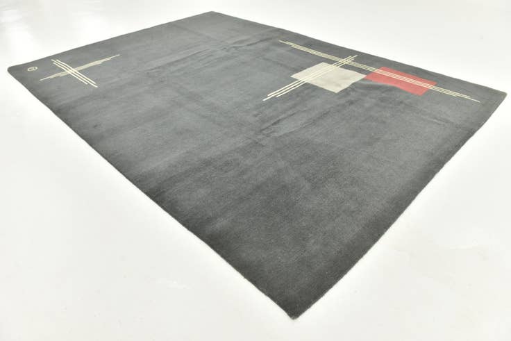 Detail image of 8' 2 x 11' 7 Hand Knotted Nepal Wool Rug