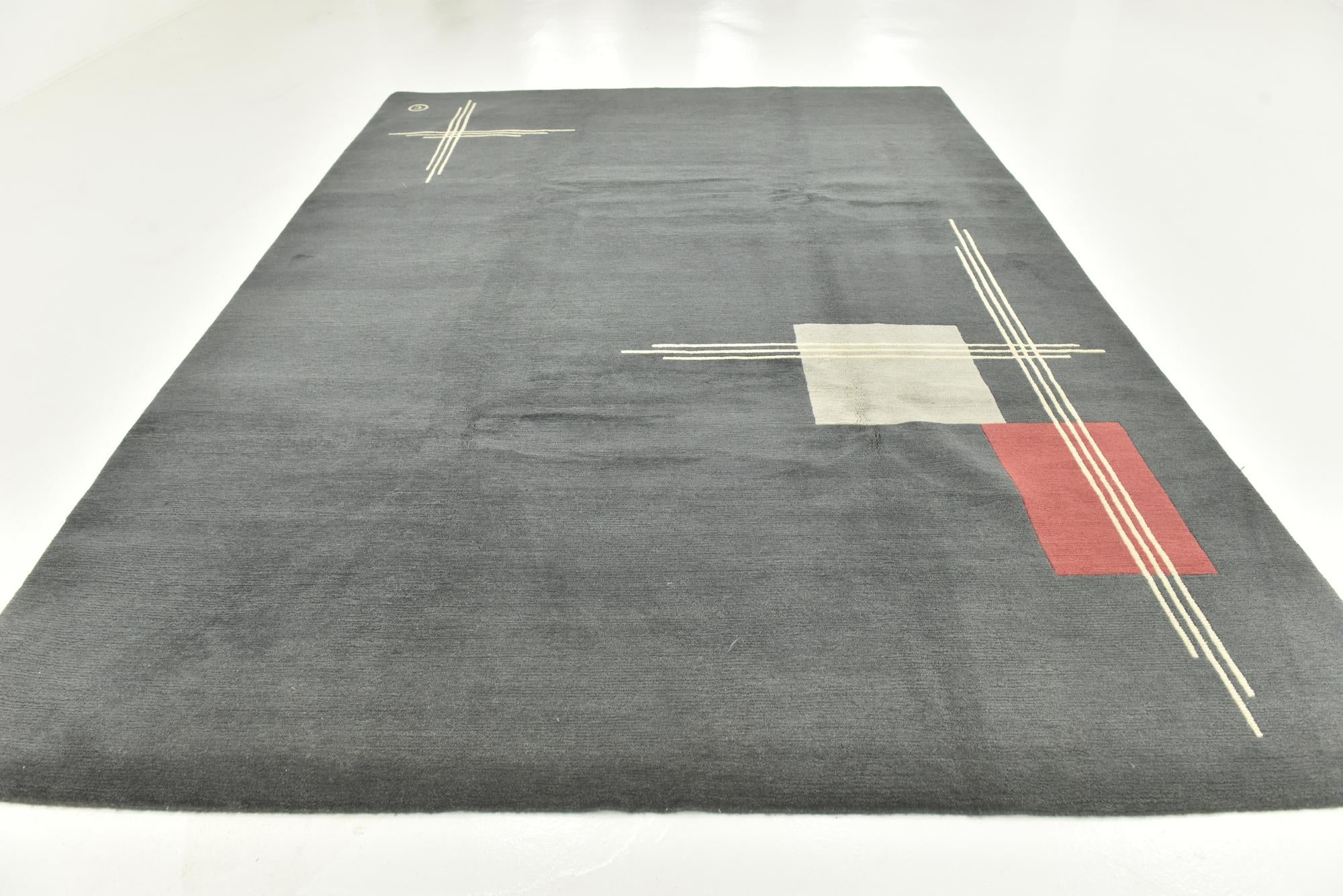 8' 2 x 11' 7 Hand Knotted Nepal Wool Rug
