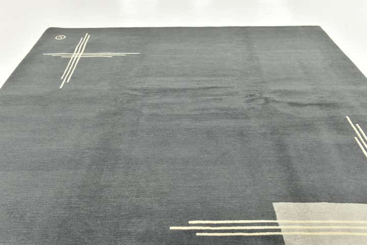8' 2 x 11' 7 Hand Knotted Nepal Wool Rug