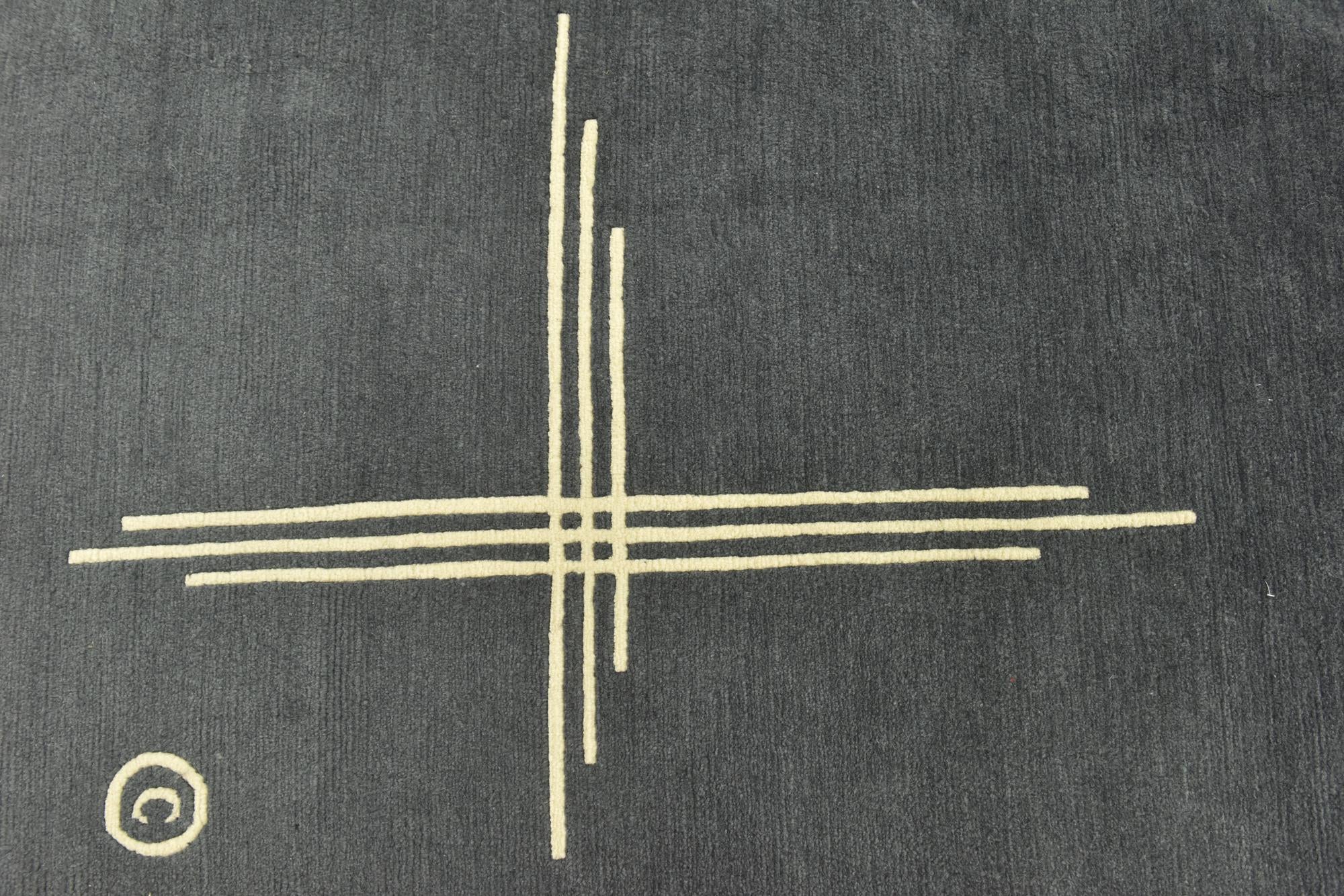 8' 2 x 11' 7 Hand Knotted Nepal Wool Rug