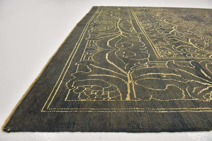 10' 9 x 15' 8 Hand Knotted Oushak Wool Rug