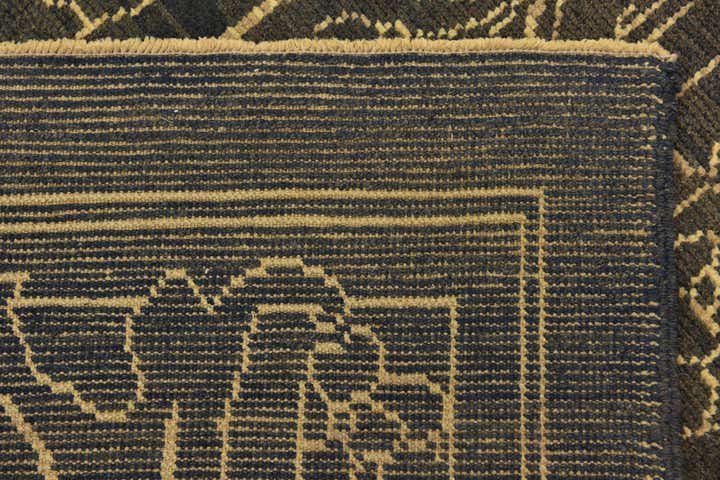 10' 9 x 15' 8 Hand Knotted Oushak Wool Rug