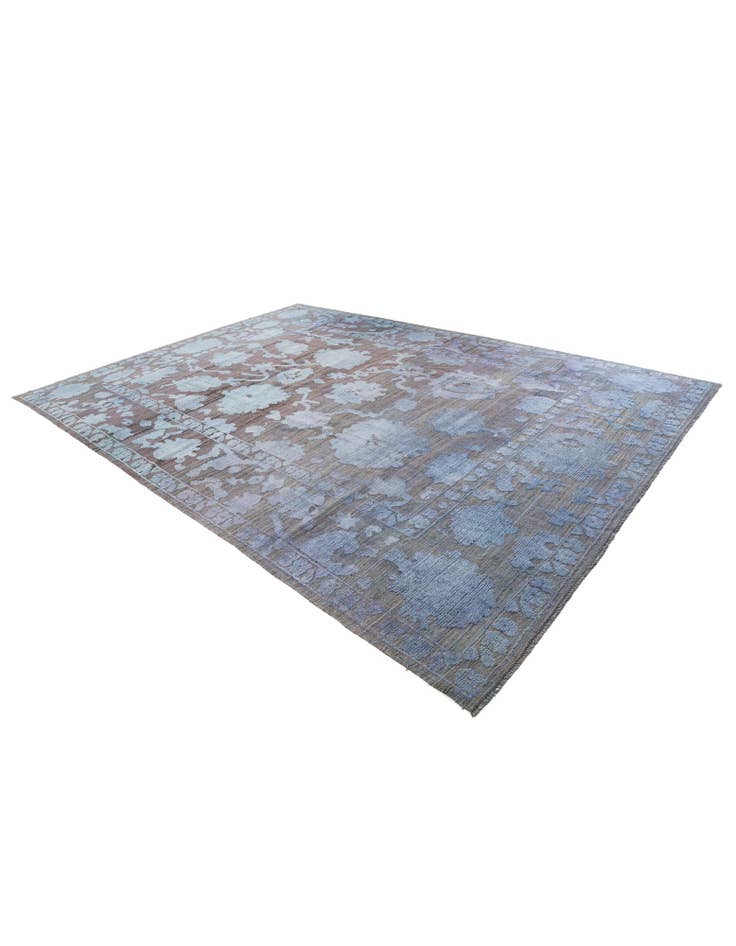 Detail image of 10' 3 x 14' 4 Hand Knotted Oushak Wool Rug