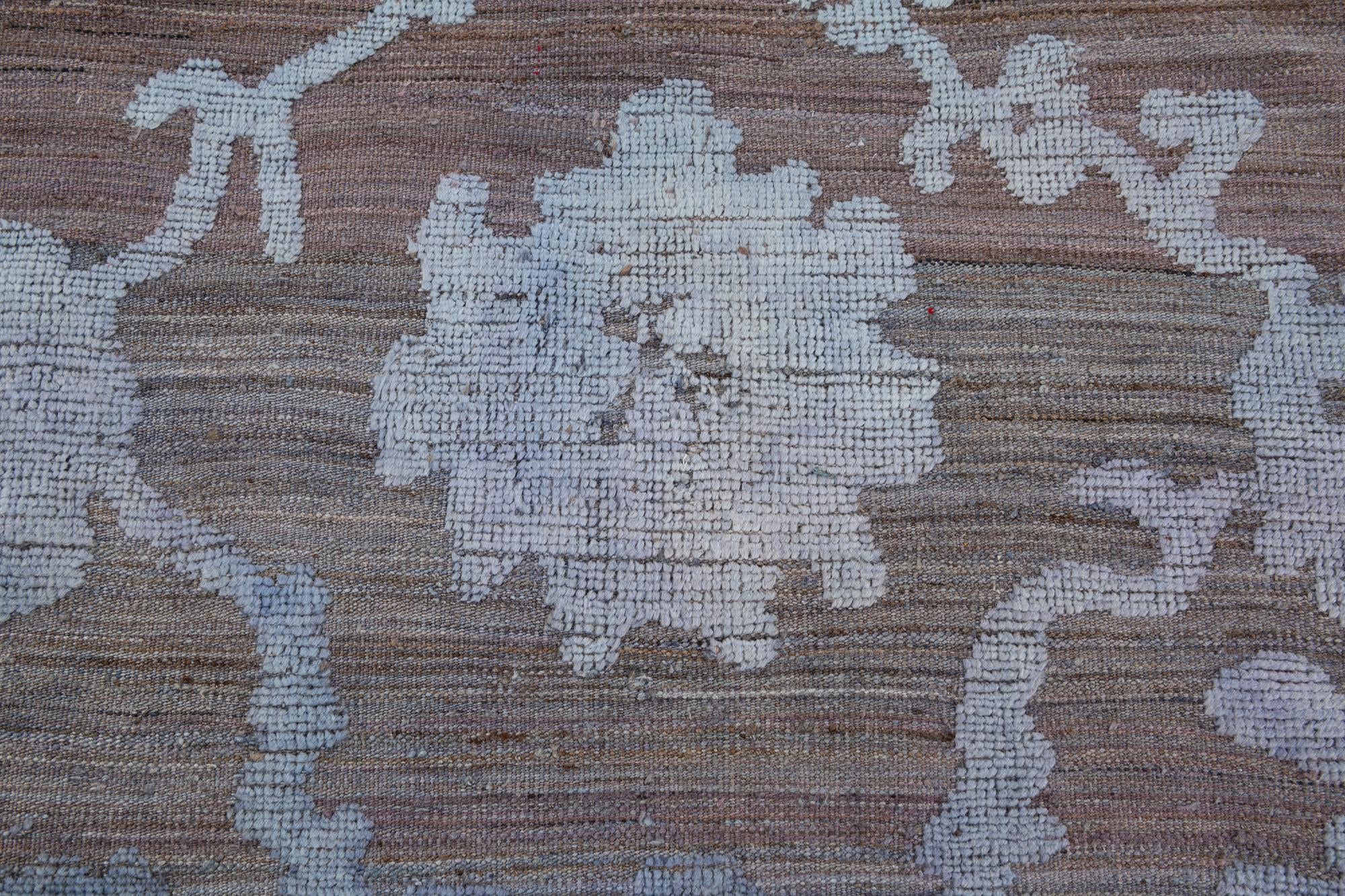 10' 3 x 14' 4 Hand Knotted Oushak Wool Rug